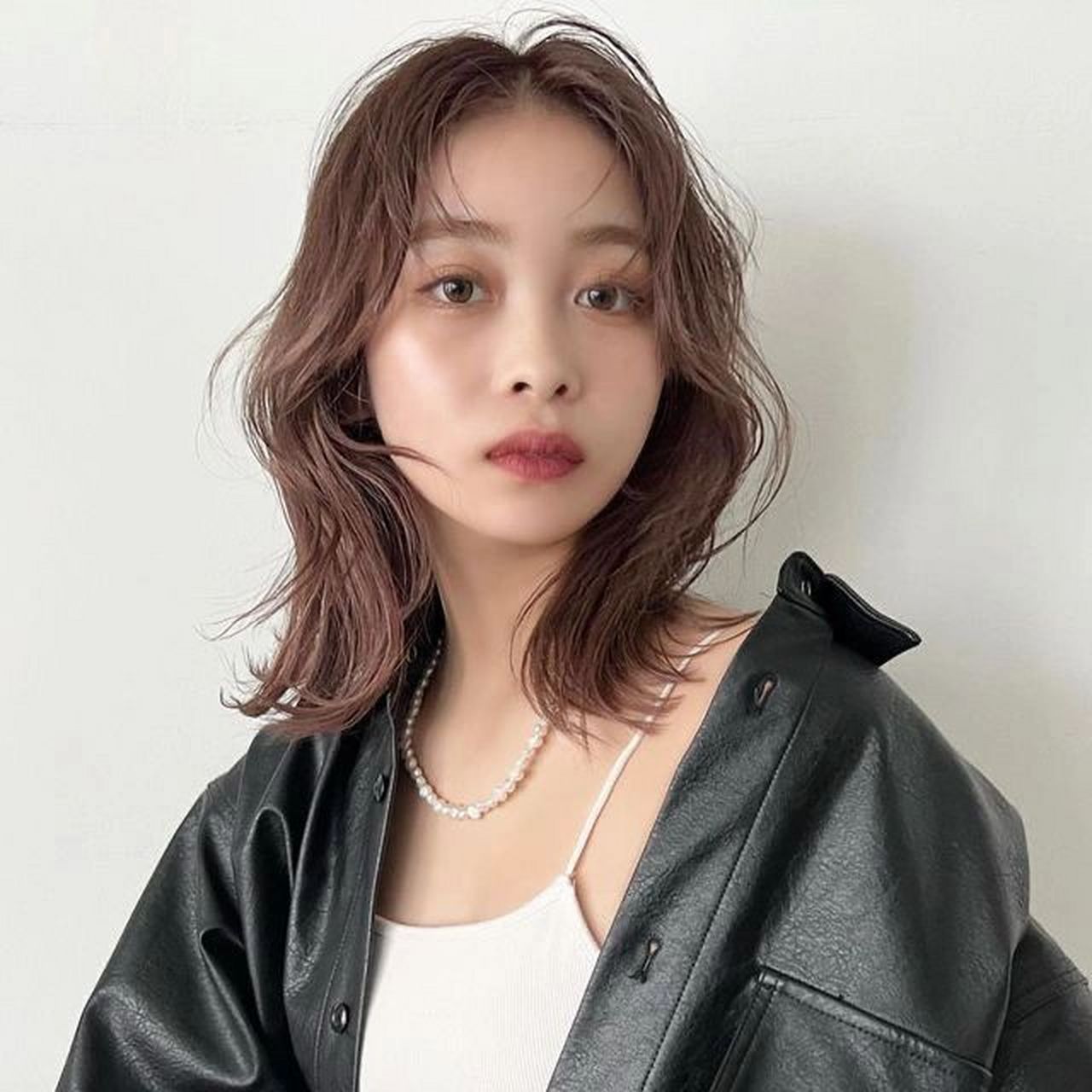 日系锁骨发卷发 日系风简约凌乱慵懒卷发