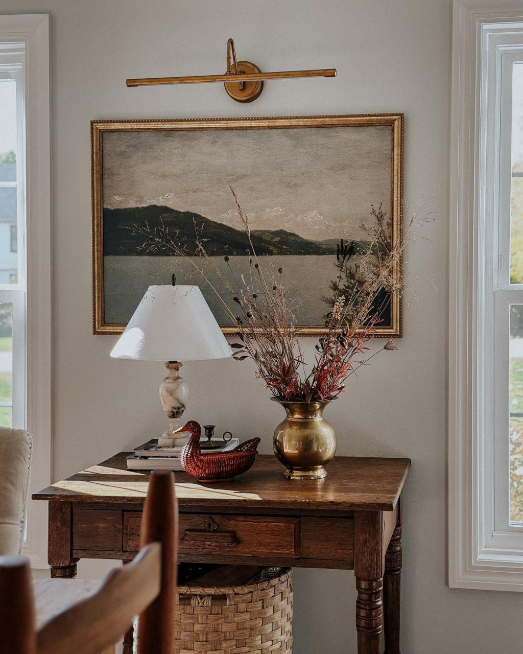 宛如一幅油画,  复古气质:amanda coakley的家居陈设具有很多复古气质