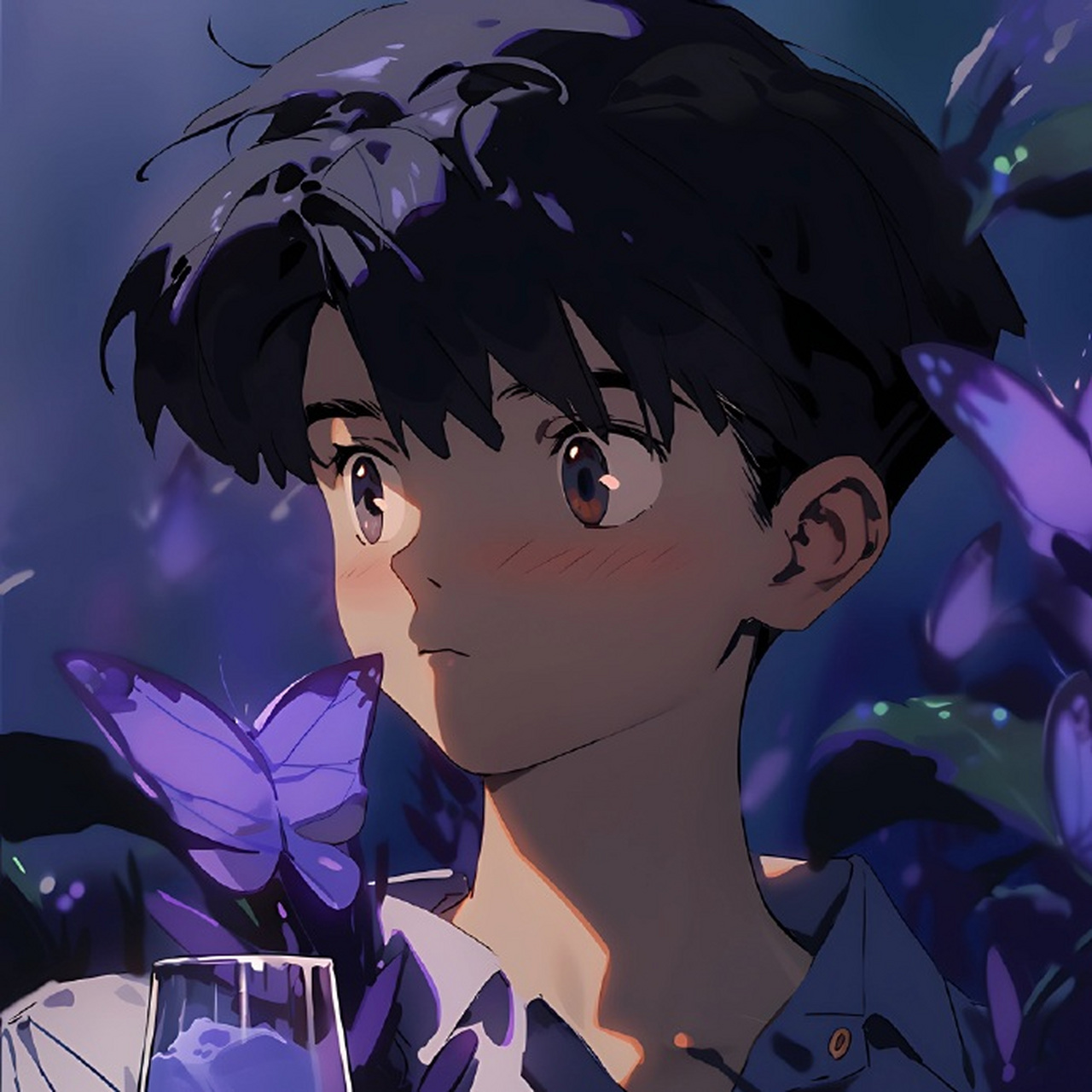 紫色调343234353837头像 #头像# #动漫头像# #紫色系头像