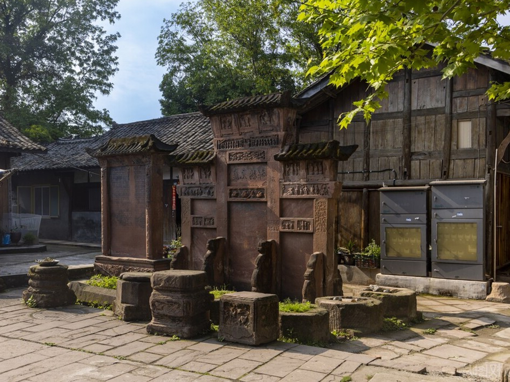 邛崃夹关古镇全图图片