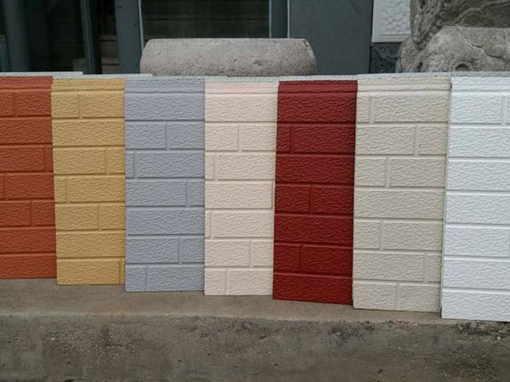 奇佳楼承板# 金属雕花外墙板的组成部分: 金属雕花外墙板由三部分