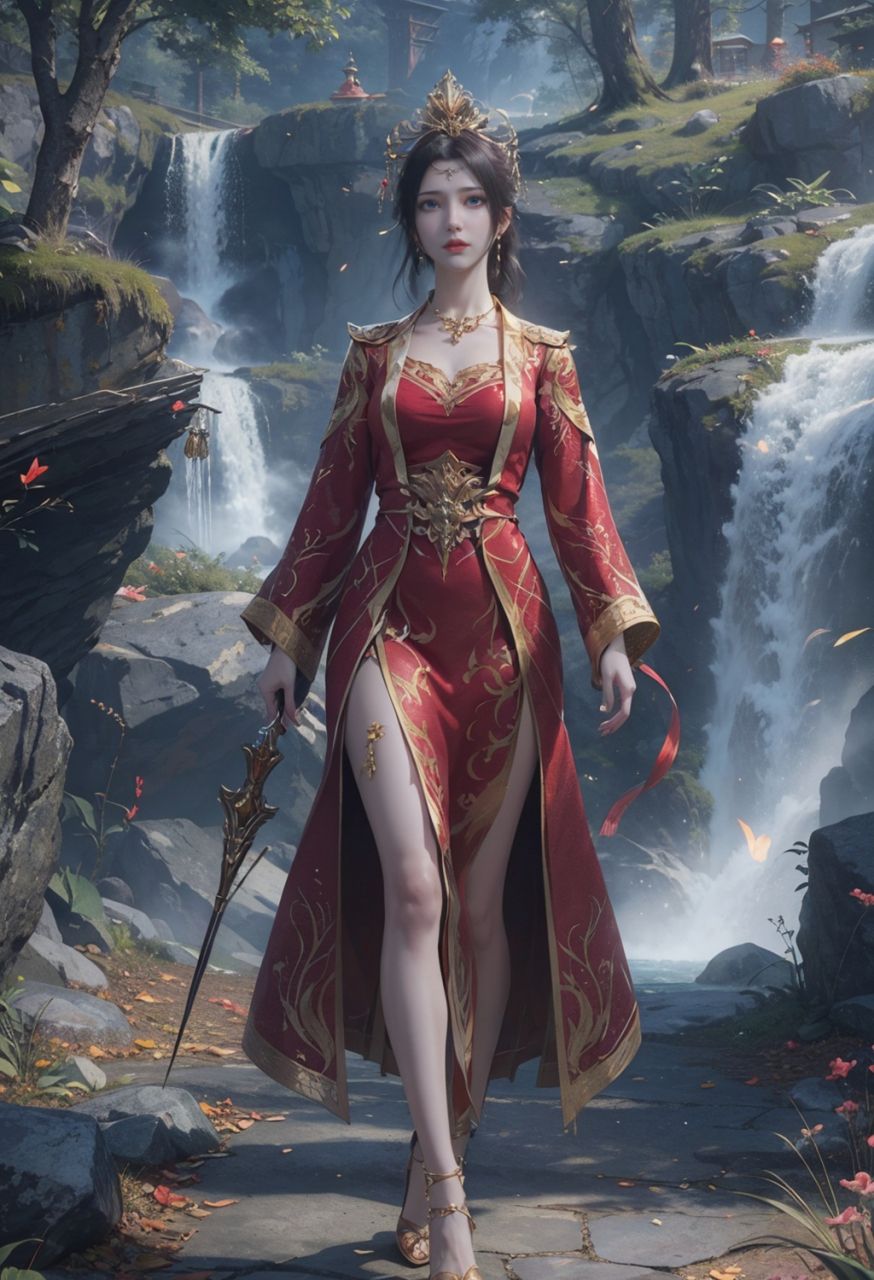 斗破苍穹:云韵婚服 #斗破苍穹动画# #云韵# #ai美女