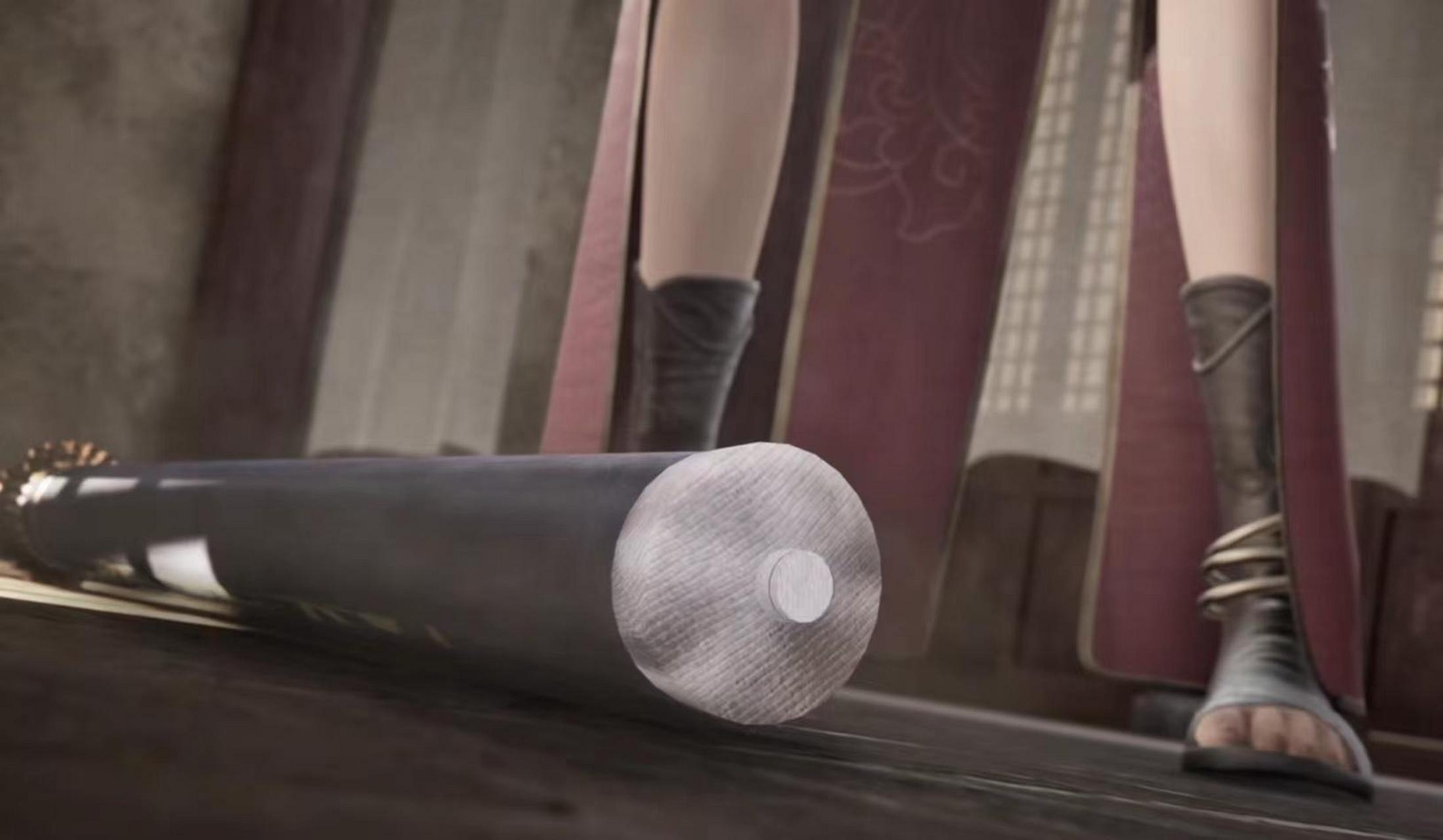 就是在这间屋子里面,妙成天牺牲了,因为她的兵器就是一把伞给掉落在了