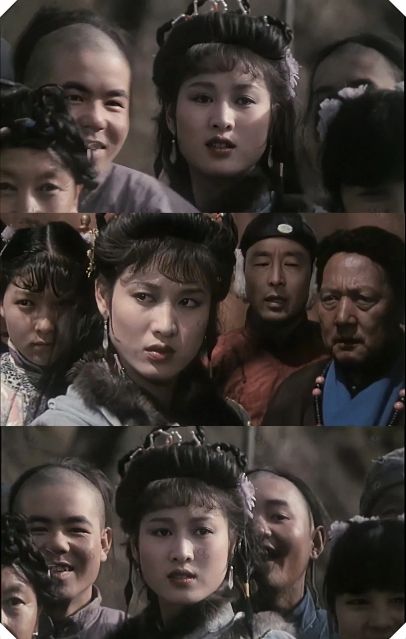 她散发着明艳大气的光芒,英姿飒爽地行走在人群之中,十足