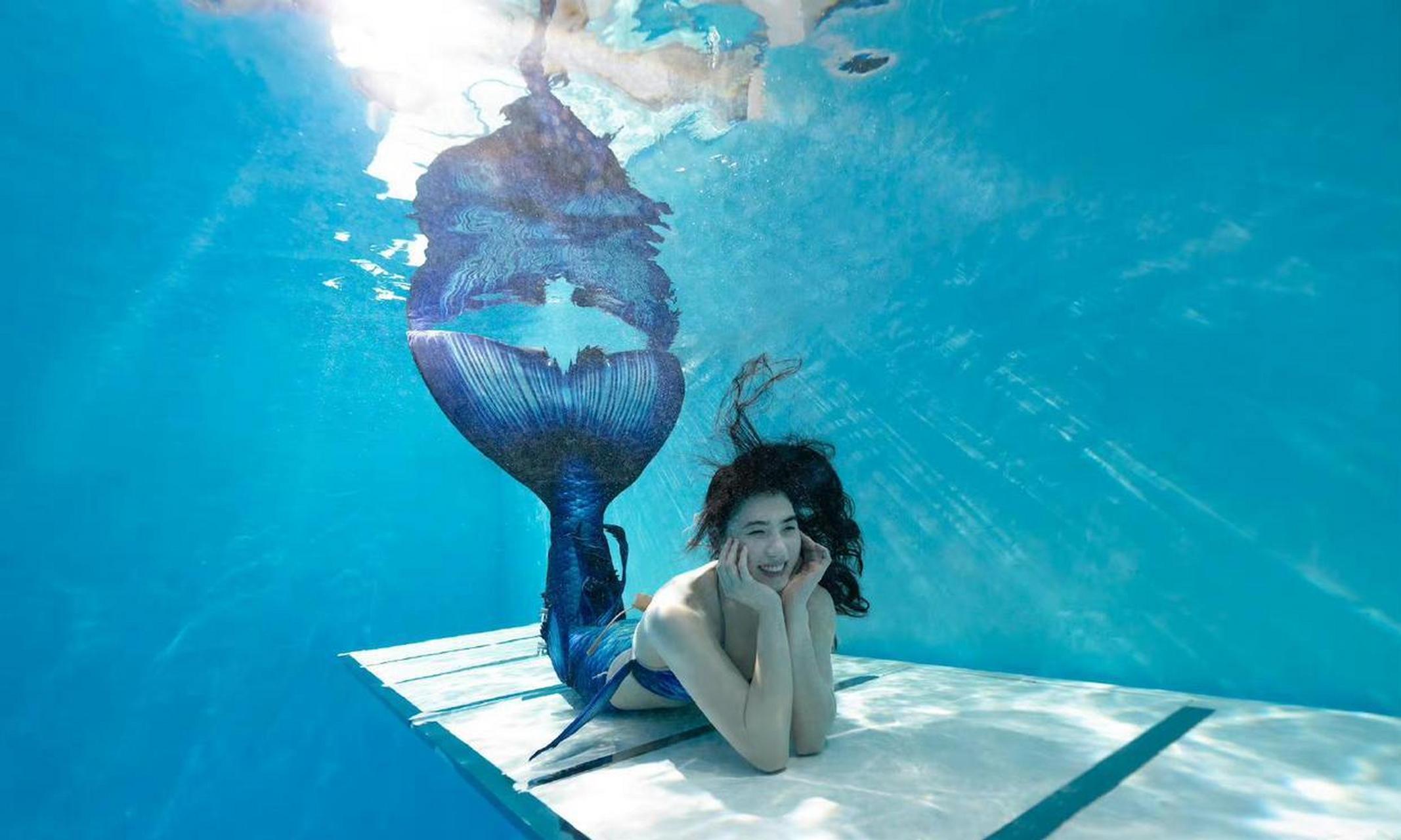 网友:张雨霏最新照片出炉,水底美人鱼,真的美炸了.