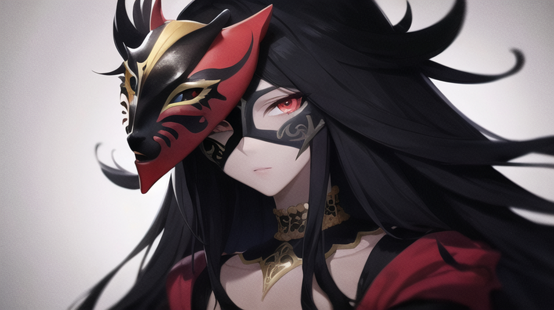 每日分享 暗黑面具系列 让我们一起携手共度每一个美好的瞬间,用爱与