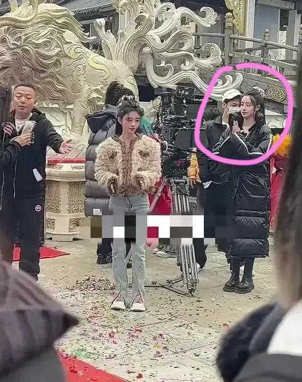 许佳琪鞠婧祎身高图片