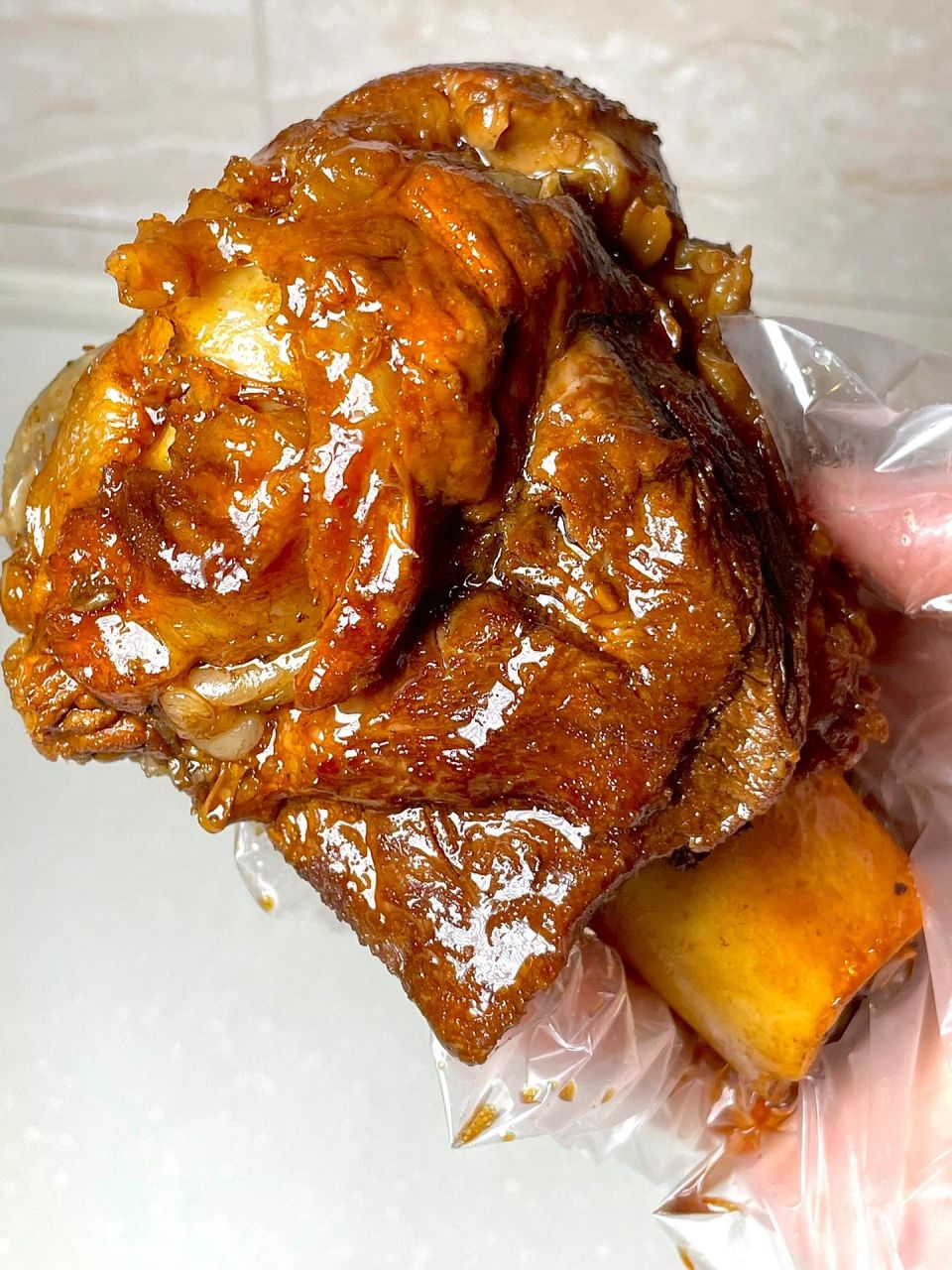 不放一滴油的酱大骨,绝了,奶奶说几十年都用这个配方,以前只有过年