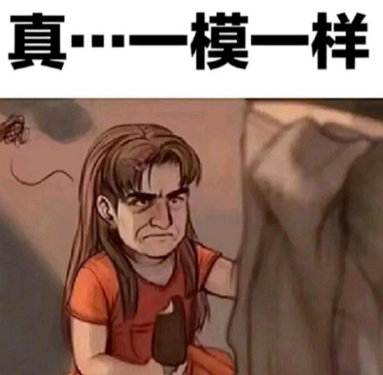 是一模一樣沒毛病![笑哭]