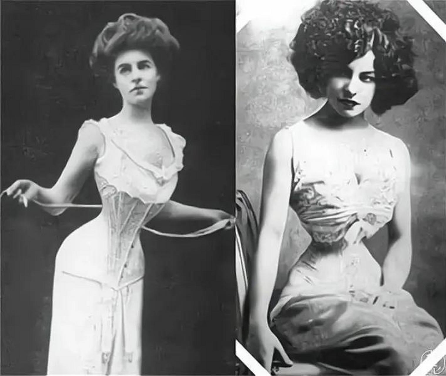 英国贵族妇女的这种束腰文化,堪比我国古代的"裹小脚",过程很残忍.