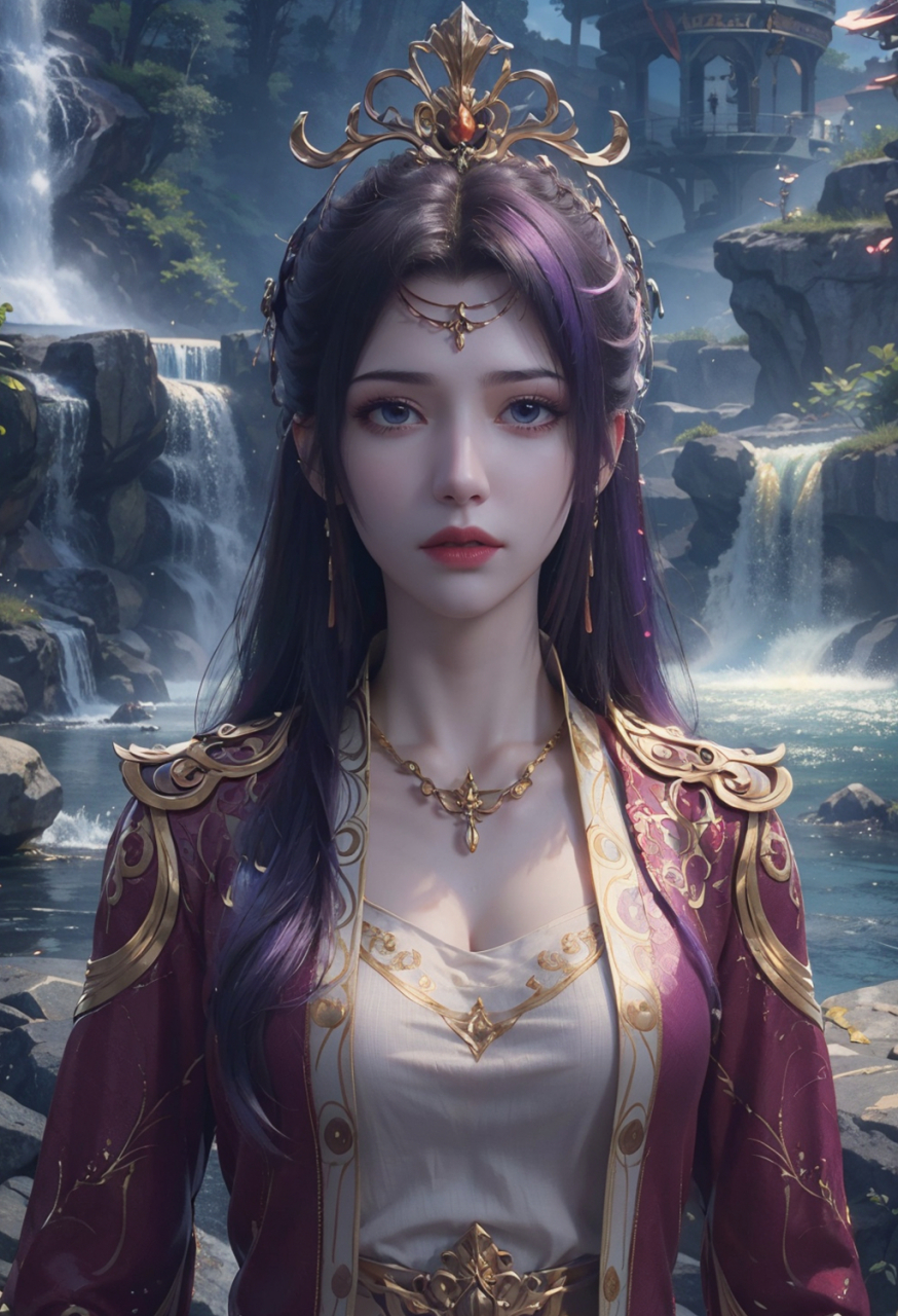 斗破苍穹:云韵婚服 #斗破苍穹动画# #云韵# #ai美女