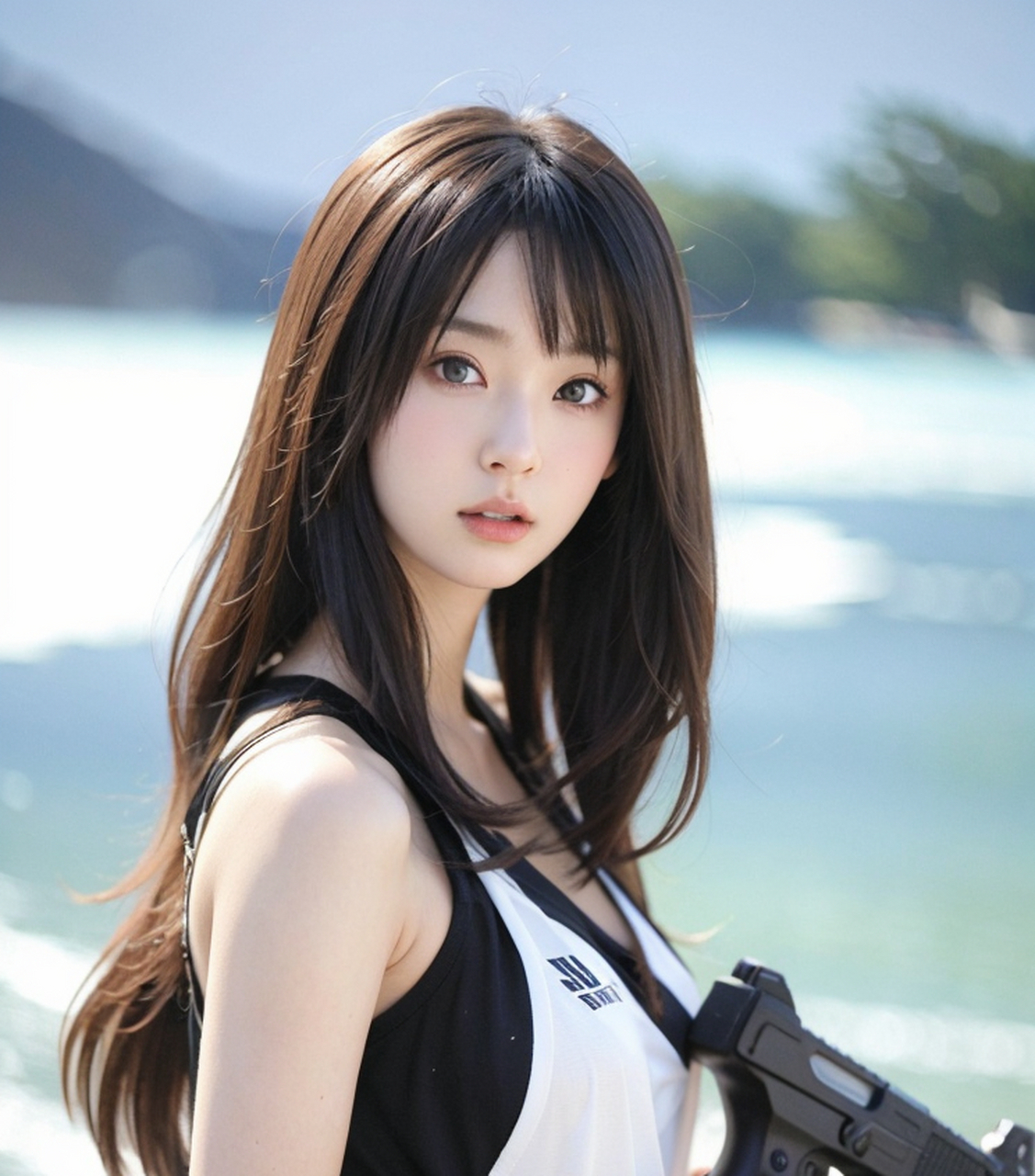 白嫩美少女写真图集#美女# #养眼美女