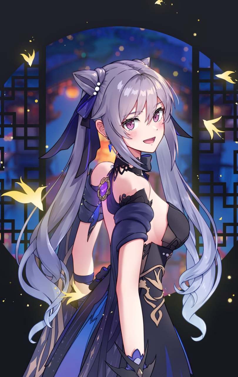 《原神》七星之玉衡——刻晴美图集! 璃月七星之一,玉衡星.