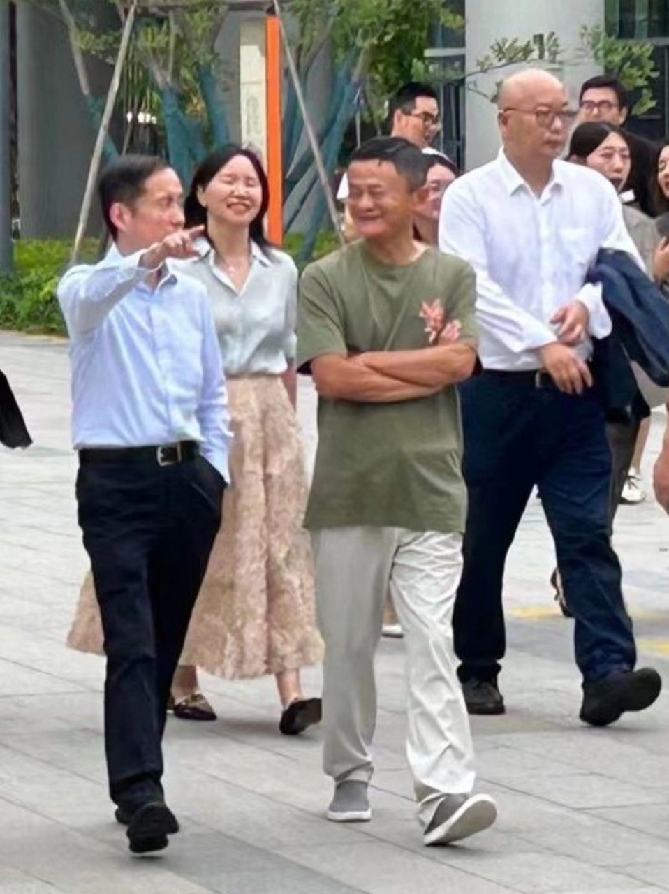 马云最关心的业务之一  阿里巴巴换帅以后,马云来看逍遥子张勇了.