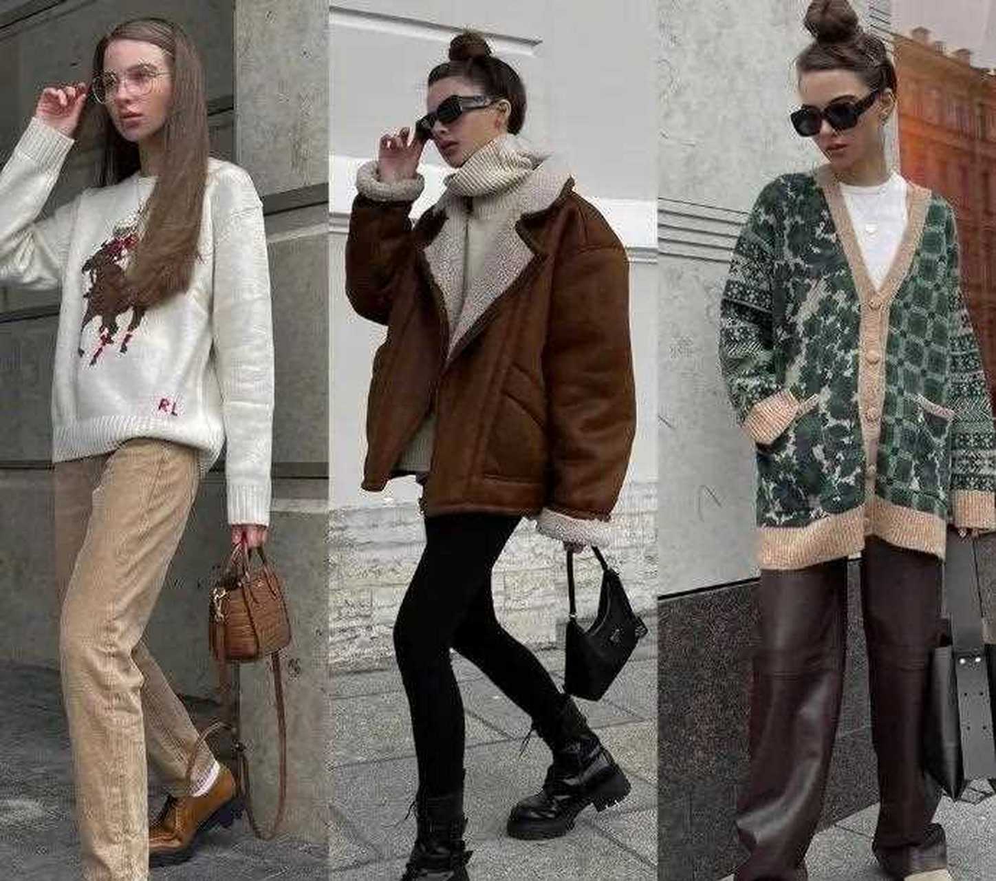 俄罗斯博主cheriedari 舒适时髦的穿搭参考 look