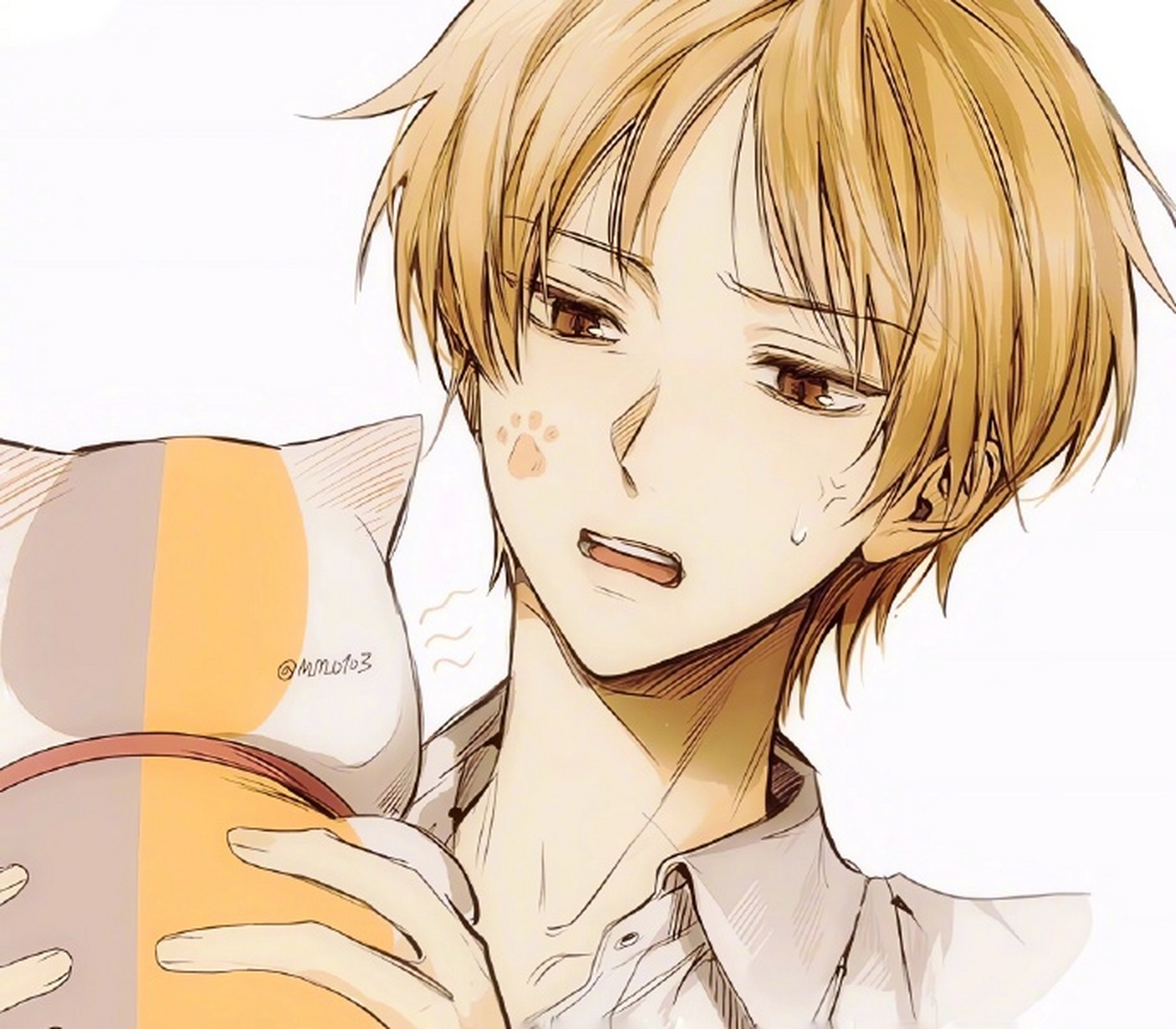 夏目友人帐: 夏目贵志 & 的场静司 676767 #经典动漫