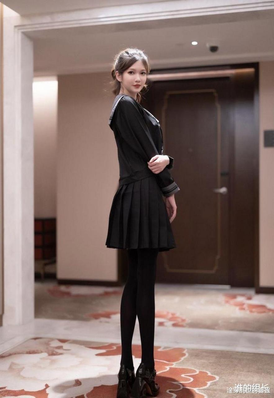 美女圖集:黑絲美腿jk制服,小細腿絕對領域