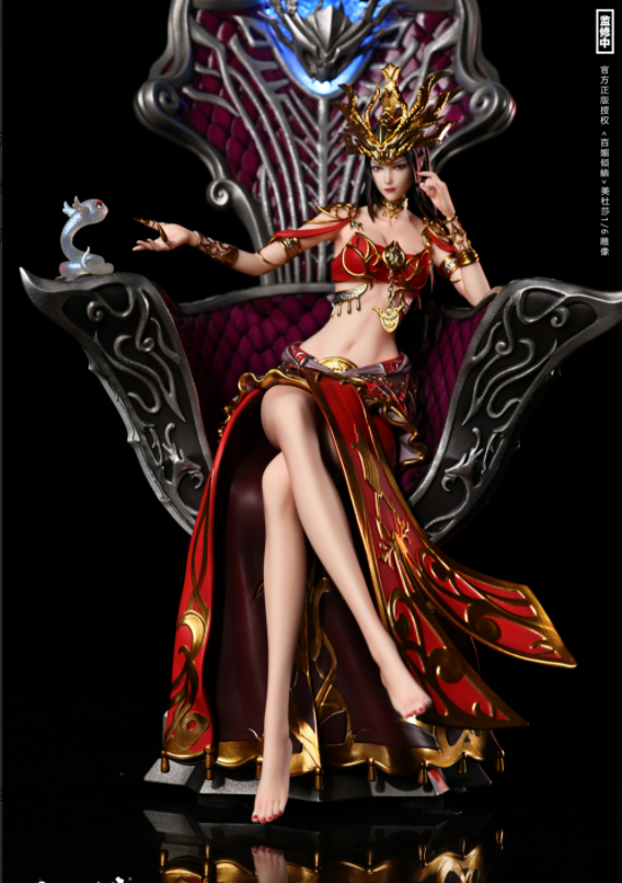 斗破苍穹:美杜莎又一款手办曝光,衣服纹饰精细,脸型温柔可人