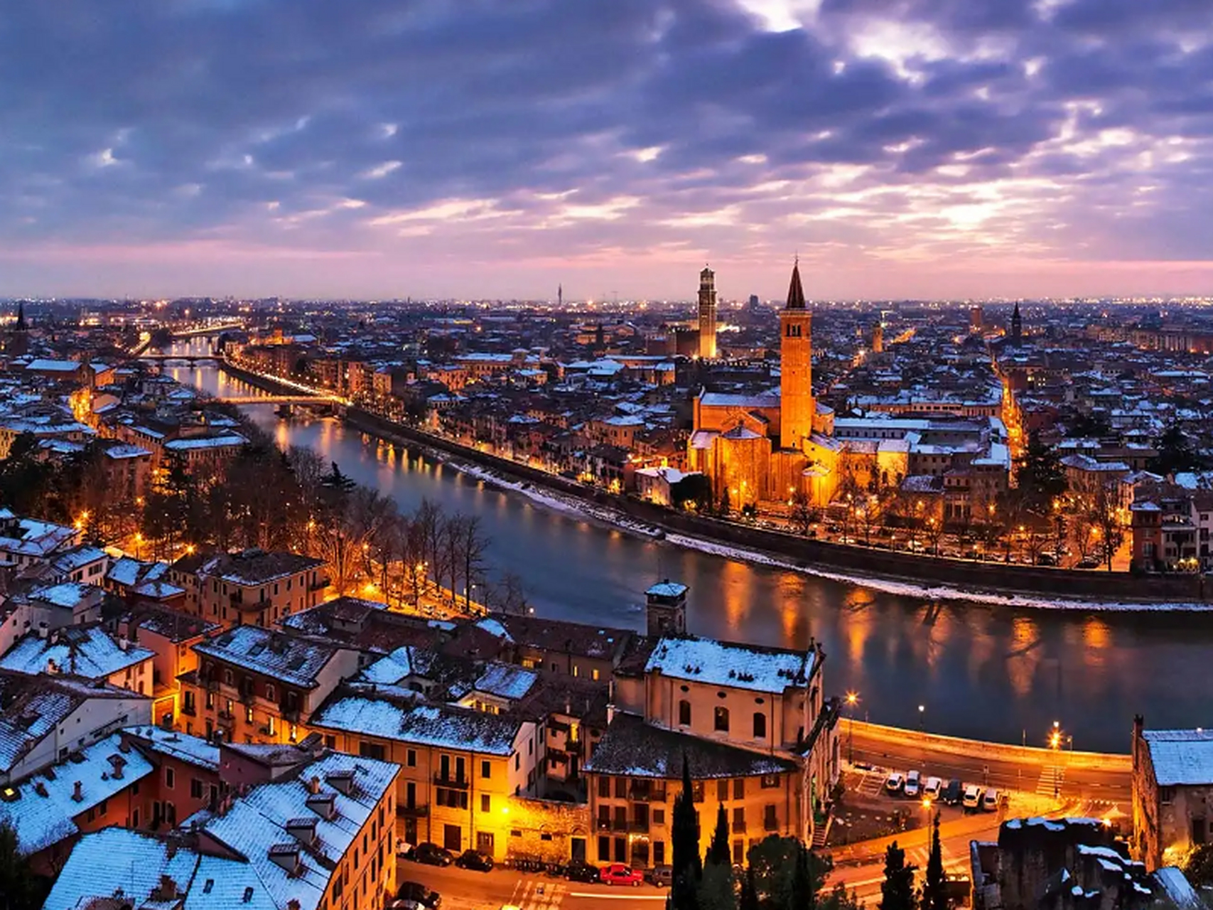 世界著名爱情圣地 维罗纳 维罗纳是意大利北部的一座城市,它古老且