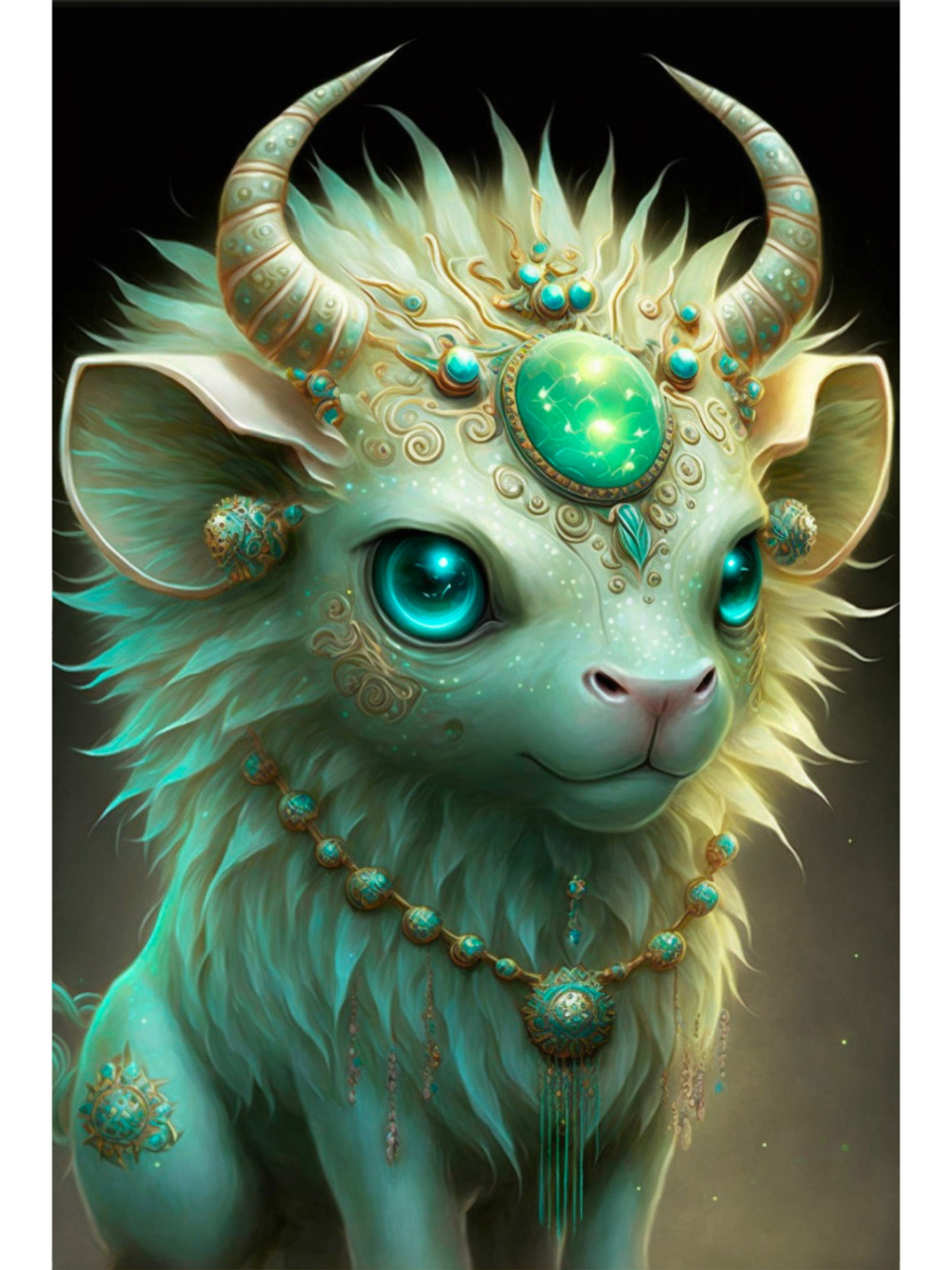 听说玉麒麟能给人带来好运,送给你  麒麟系列 古人认为麒麟出没处,必