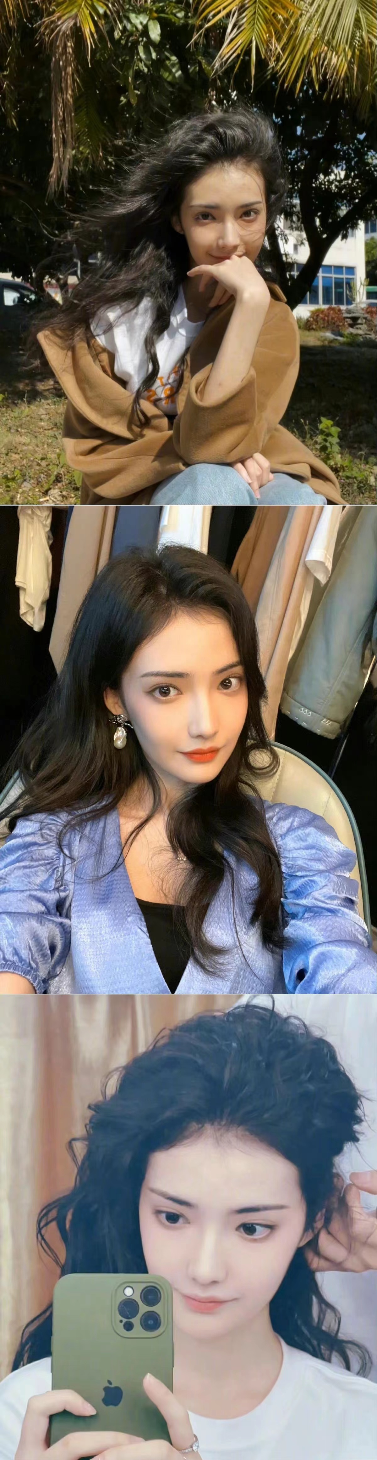 《梦华录》花魁张好好的扮演者加奈日常照合集,02年的新疆美女,充满