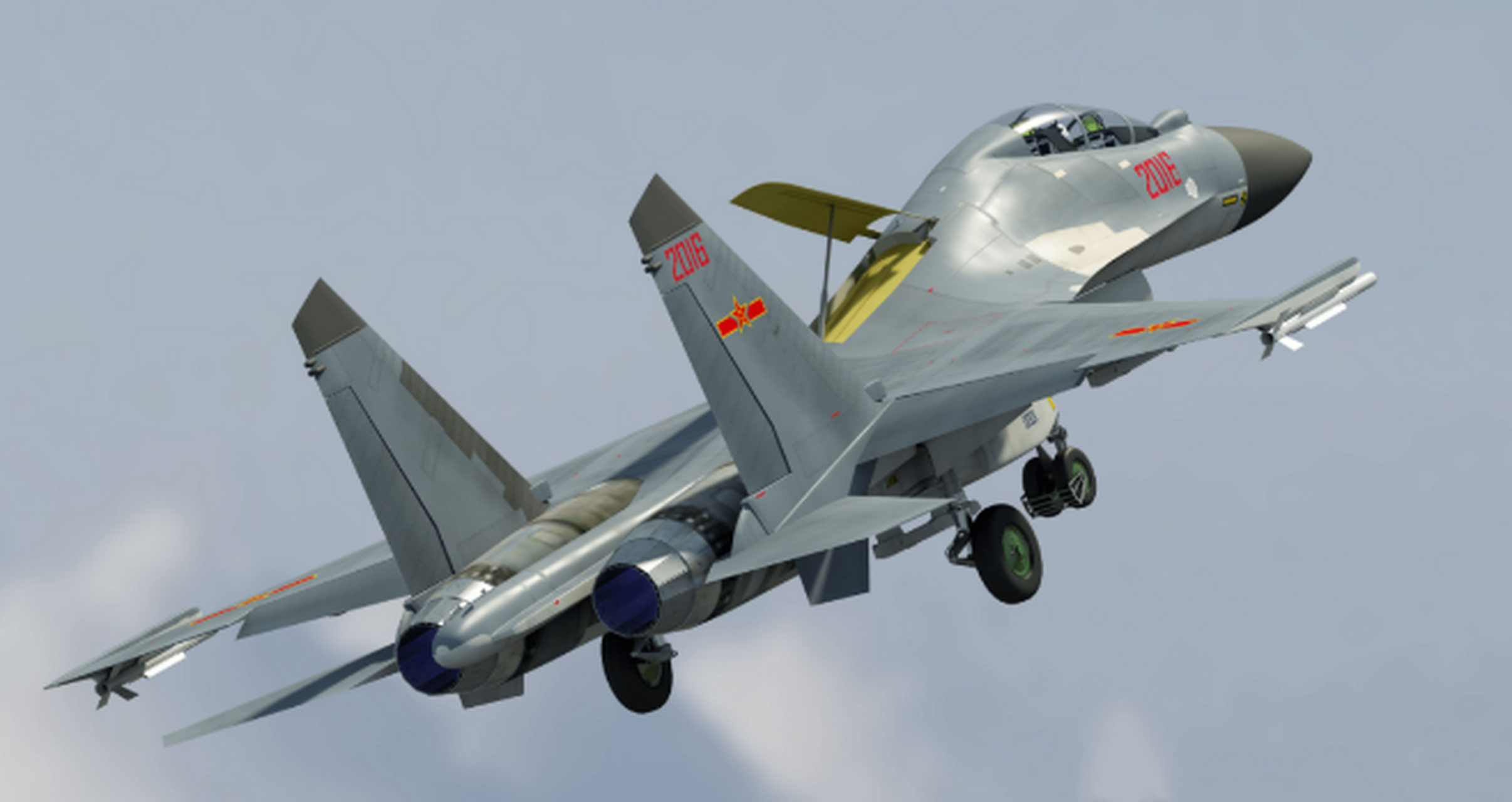 中国歼16到底有多强?俄罗斯禁止其对外出口,美国直接将其封神!