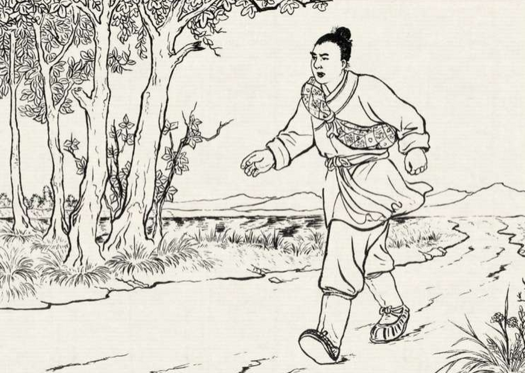 "屠夫心生怜悯,救下了它.