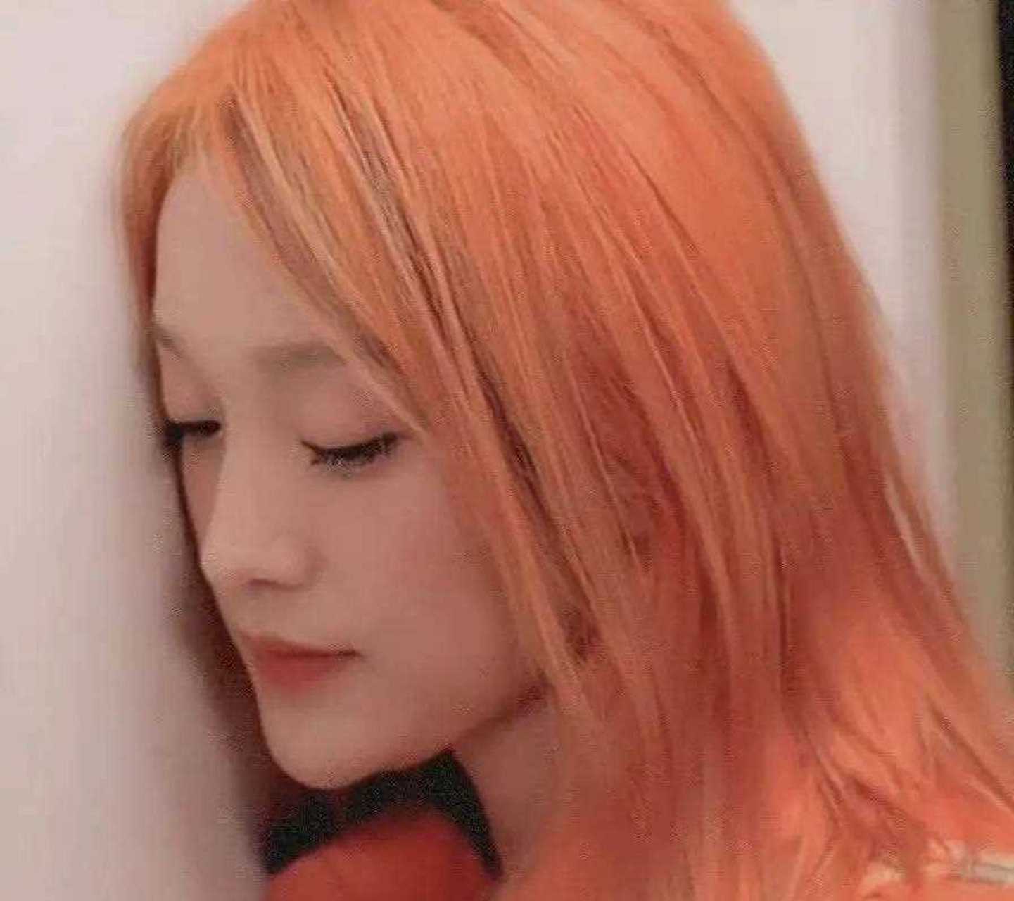 周迅的橙色发型真吸睛,你也喜欢吗?