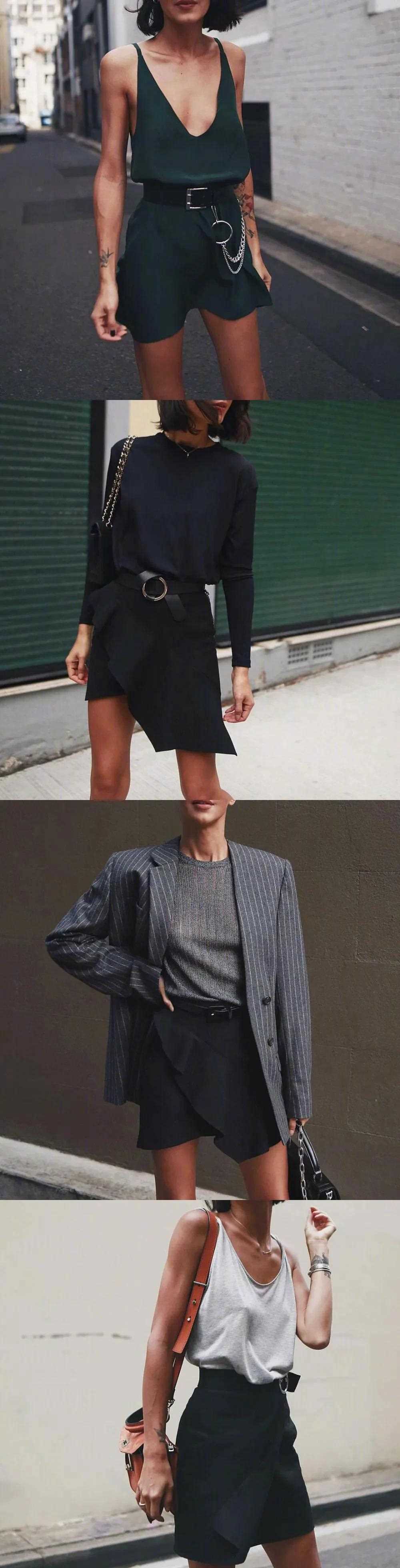 澳洲时尚博主petra的夏日穿搭合集,休闲又不失酷帅,果然身材好穿什么