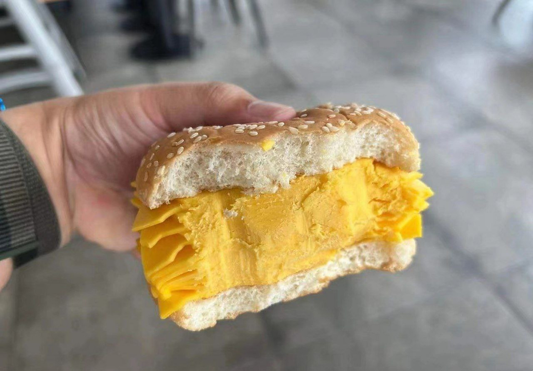 真·两面包夹芝士