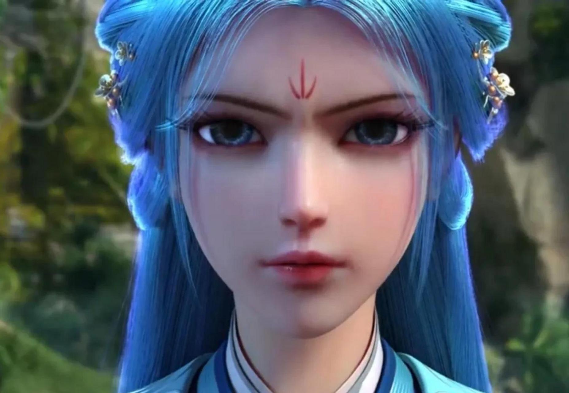 gif创作人# 周紫雨和苏月儿两大国漫美女来袭,老