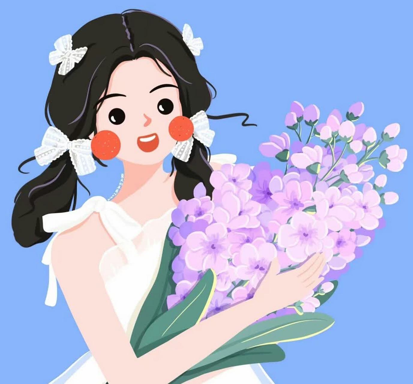 樱桃?微笑少女头像?