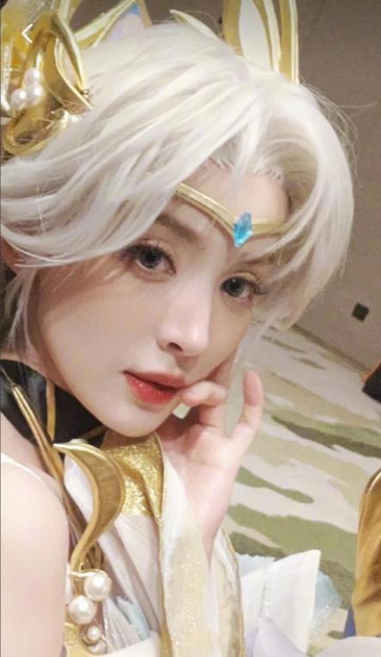 古力娜扎cos了貂蝉造型.