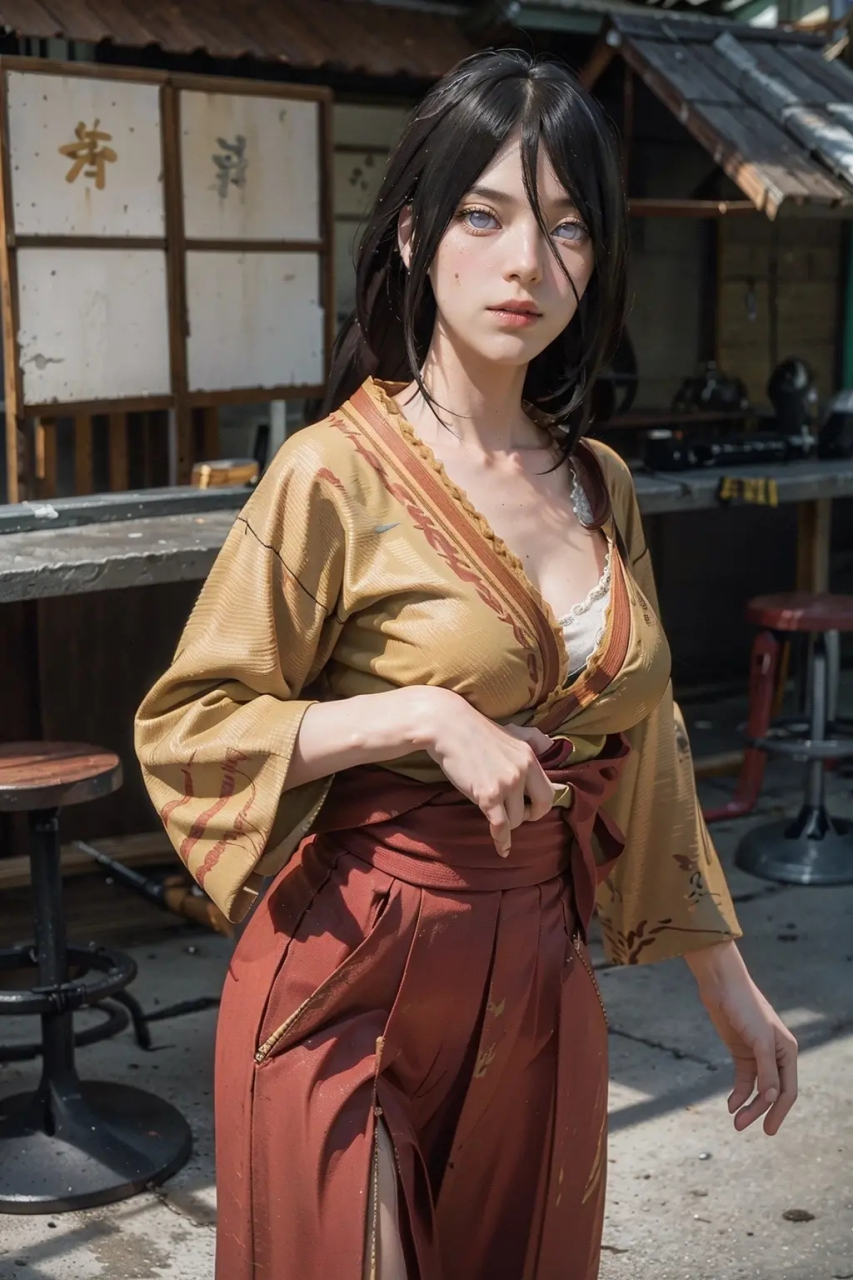 《火影忍者》日向花火.