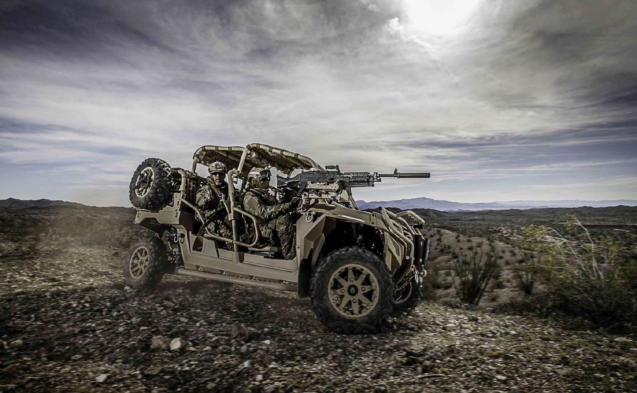 轻型战术全地形车ltatv.