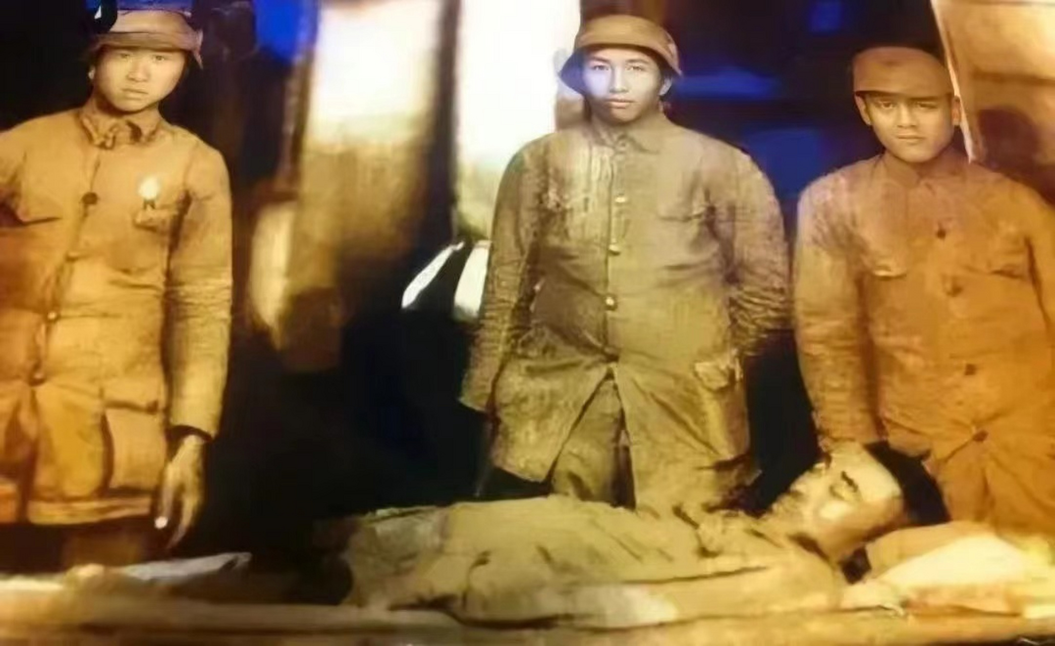 1937年,淞沪会战期间,阵亡的国军少将副旅长杨杰.