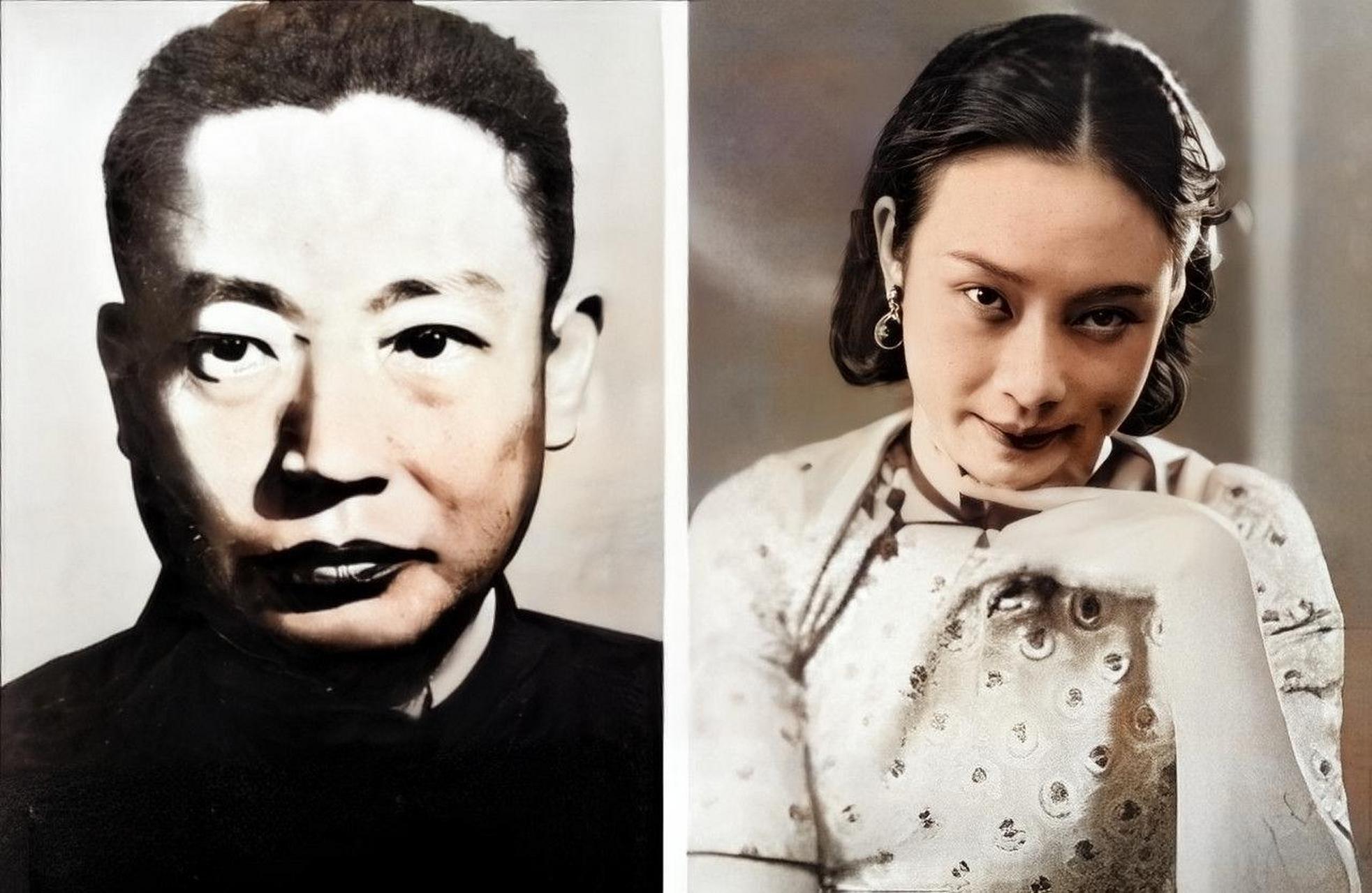 这个卷发的女子被称为张春莲,戴笠的情人.