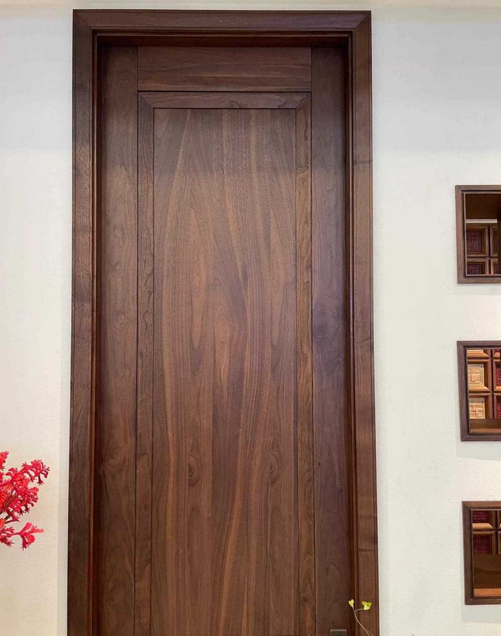 黑胡桃原木门,舒服[围观]