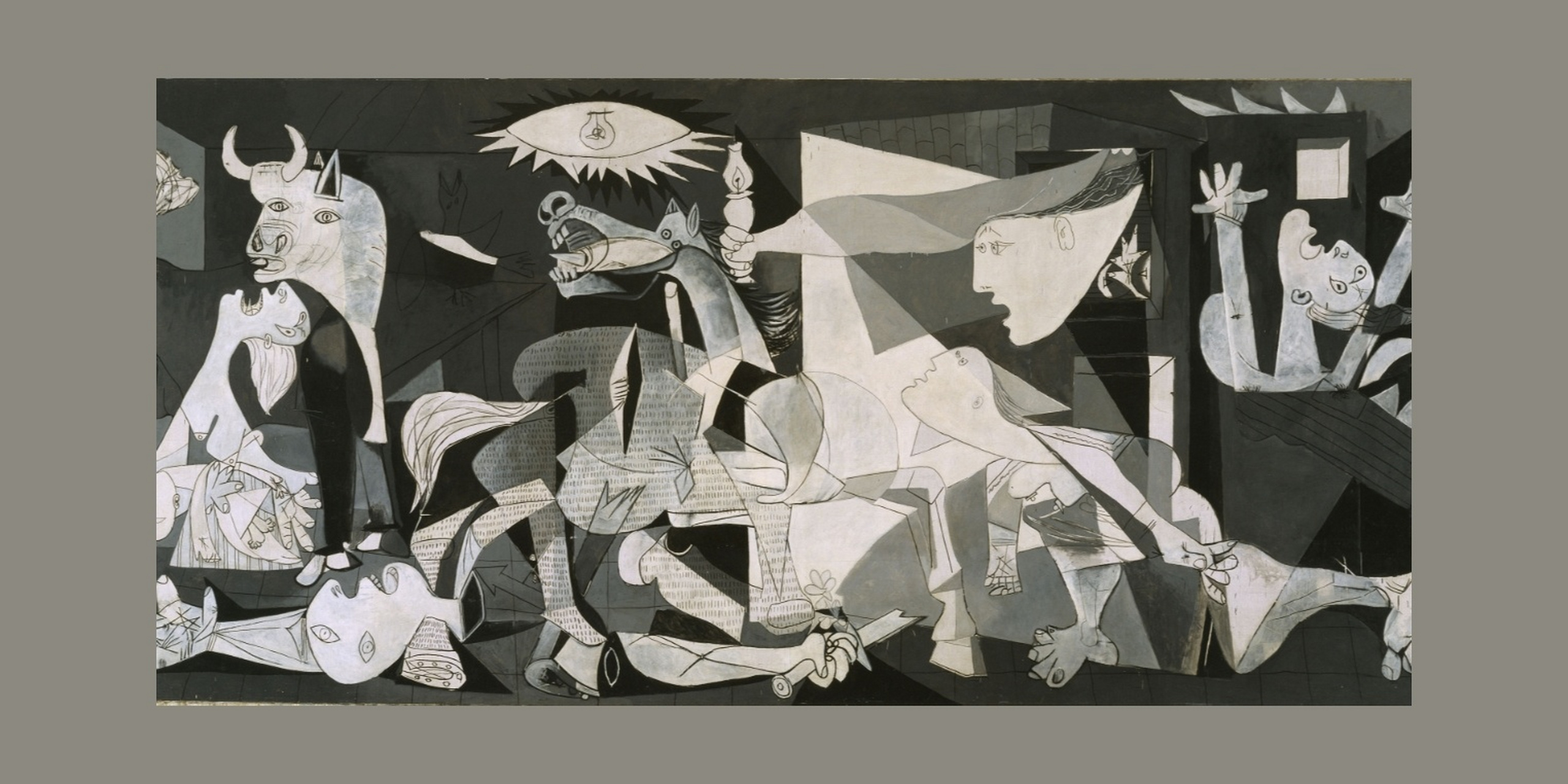 解析毕加索最著名的画作 《格尔尼卡》是毕加索于20世纪30年创作的一