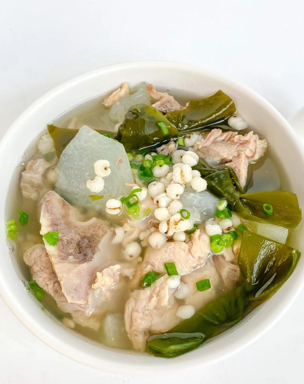 清清爽爽一碗汤夏季清热去火6015冬瓜海带猪骨 98准备食材