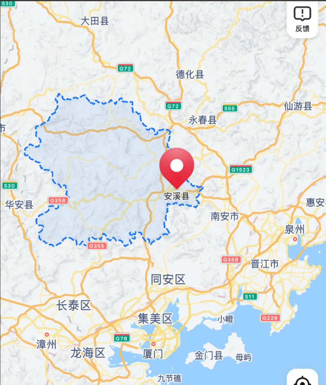 安溪县城地图图片