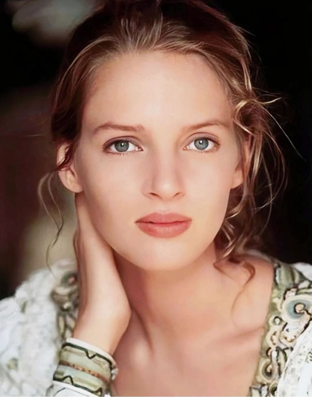 100位美人系列之二十八乌玛61瑟曼  uma thurman,1970年4月29日出生