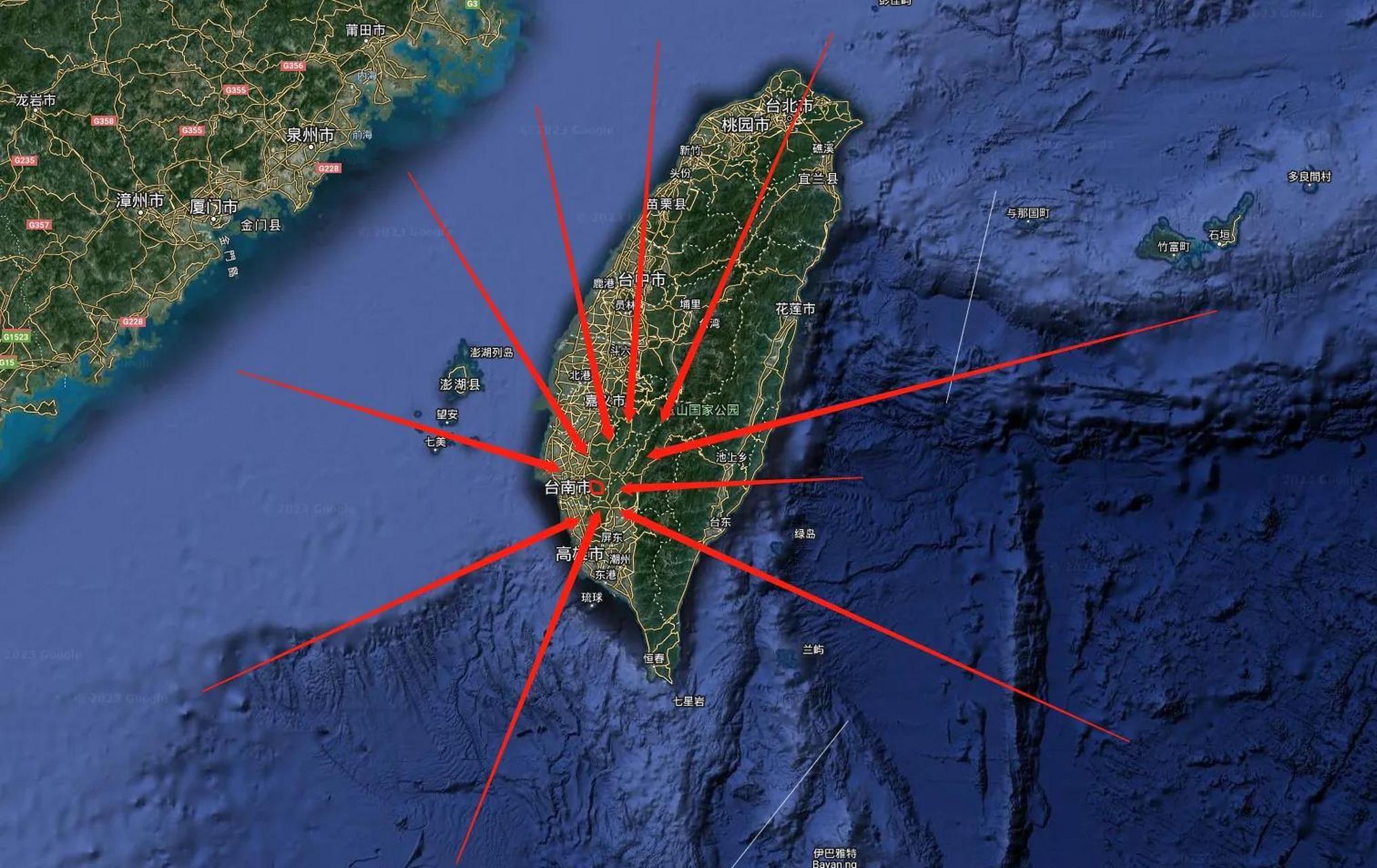 台湾爱国者防空导弹基地精确位置  解放台湾,当务之急要摧毁它的"爱国