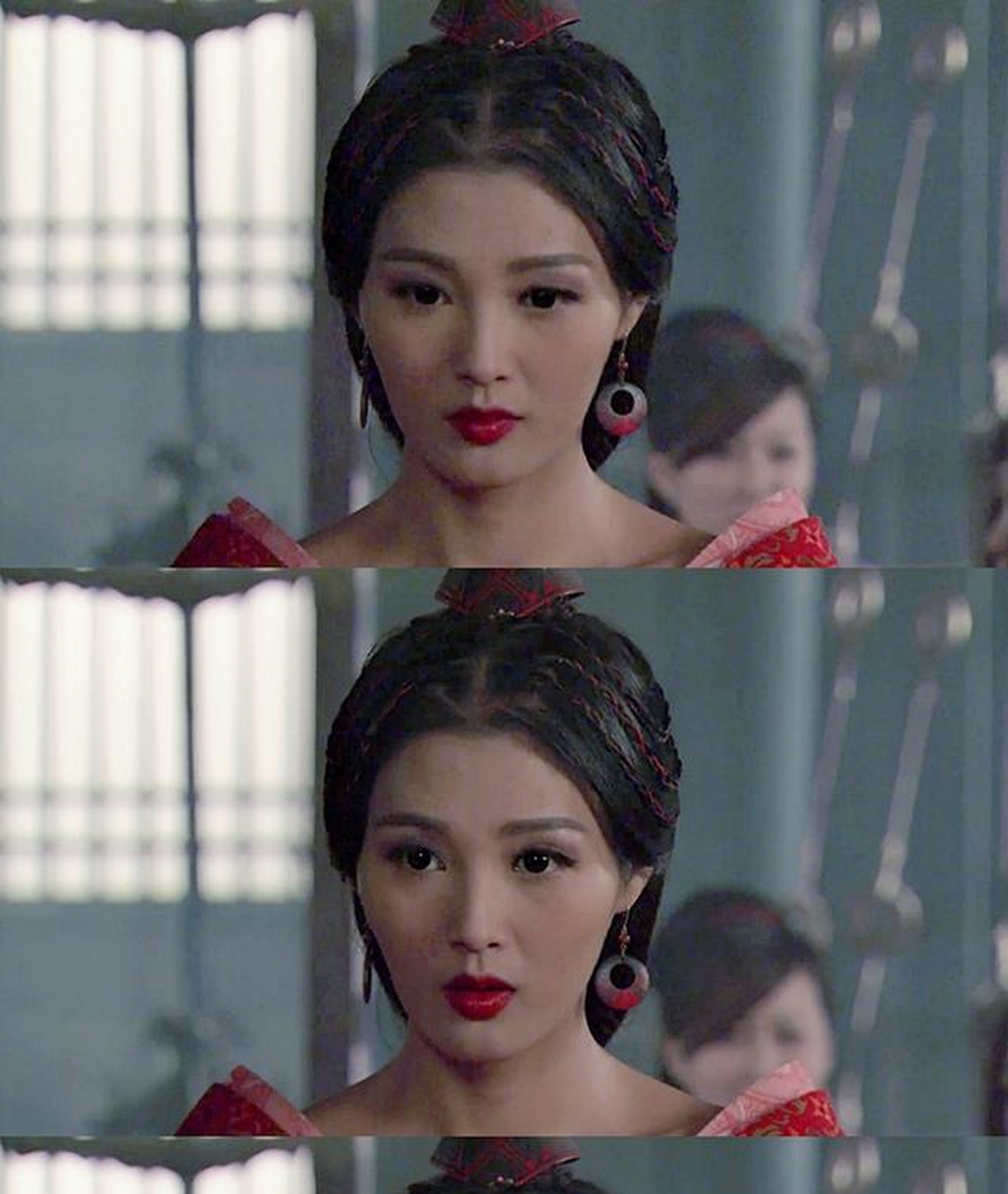 白庆琳,饰演《母仪天下》的王昭君,肌骨莹润,端庄与美艳兼具.
