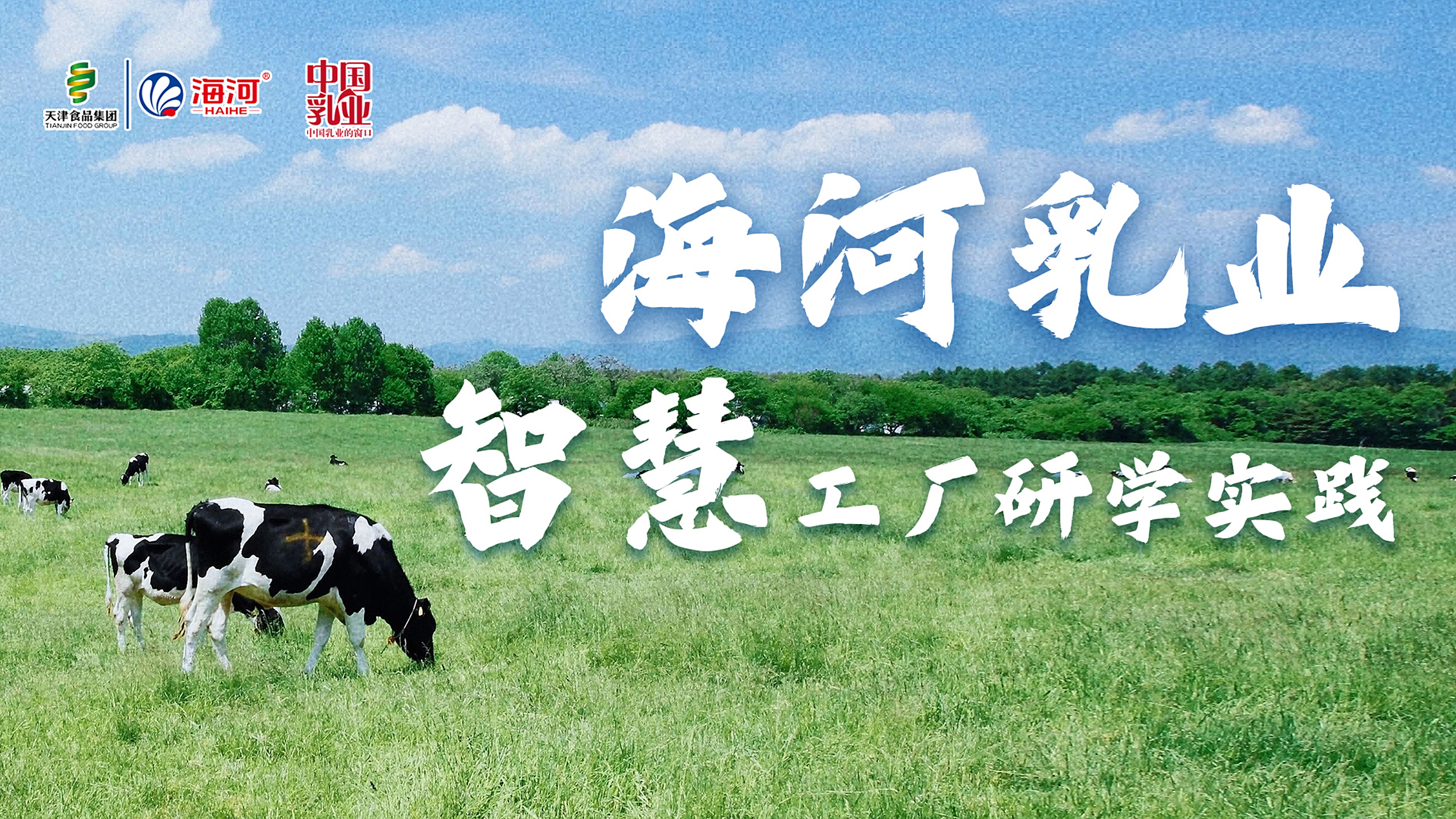 感谢海河乳业 ,中国乳业 给我们孩子提供的机会,让孩子们可以更近距离