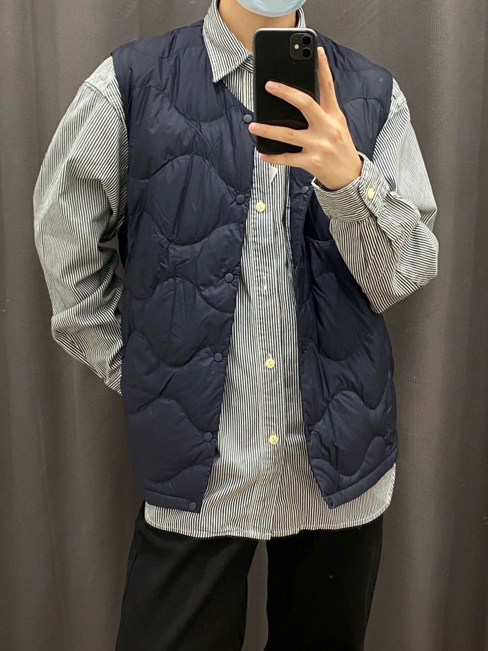 优衣库这件羽绒马甲背心太爱了,非常轻便