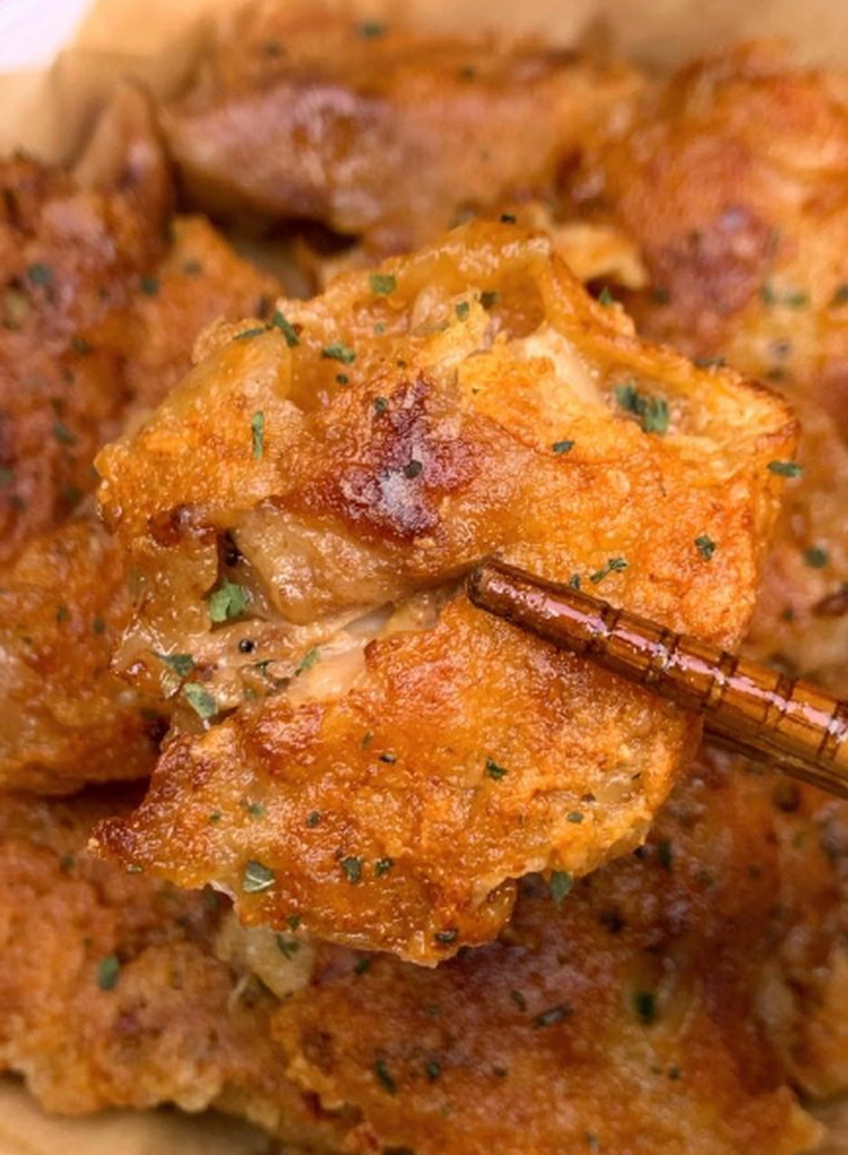 咸香酥脆的芝士脆皮鸡巨巨巨好吃!#脆皮鸡