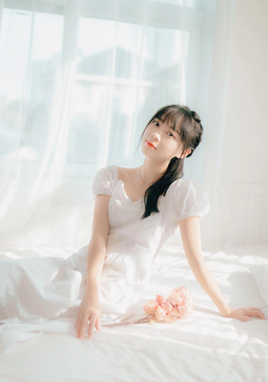 文静的少女唯美写真