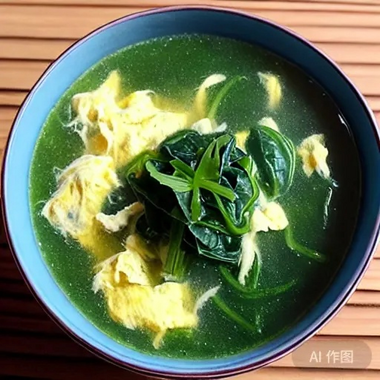 菠菜蛋汤在汤中算是比较常见的,不论是夏季还是冬季都非常适合喝.