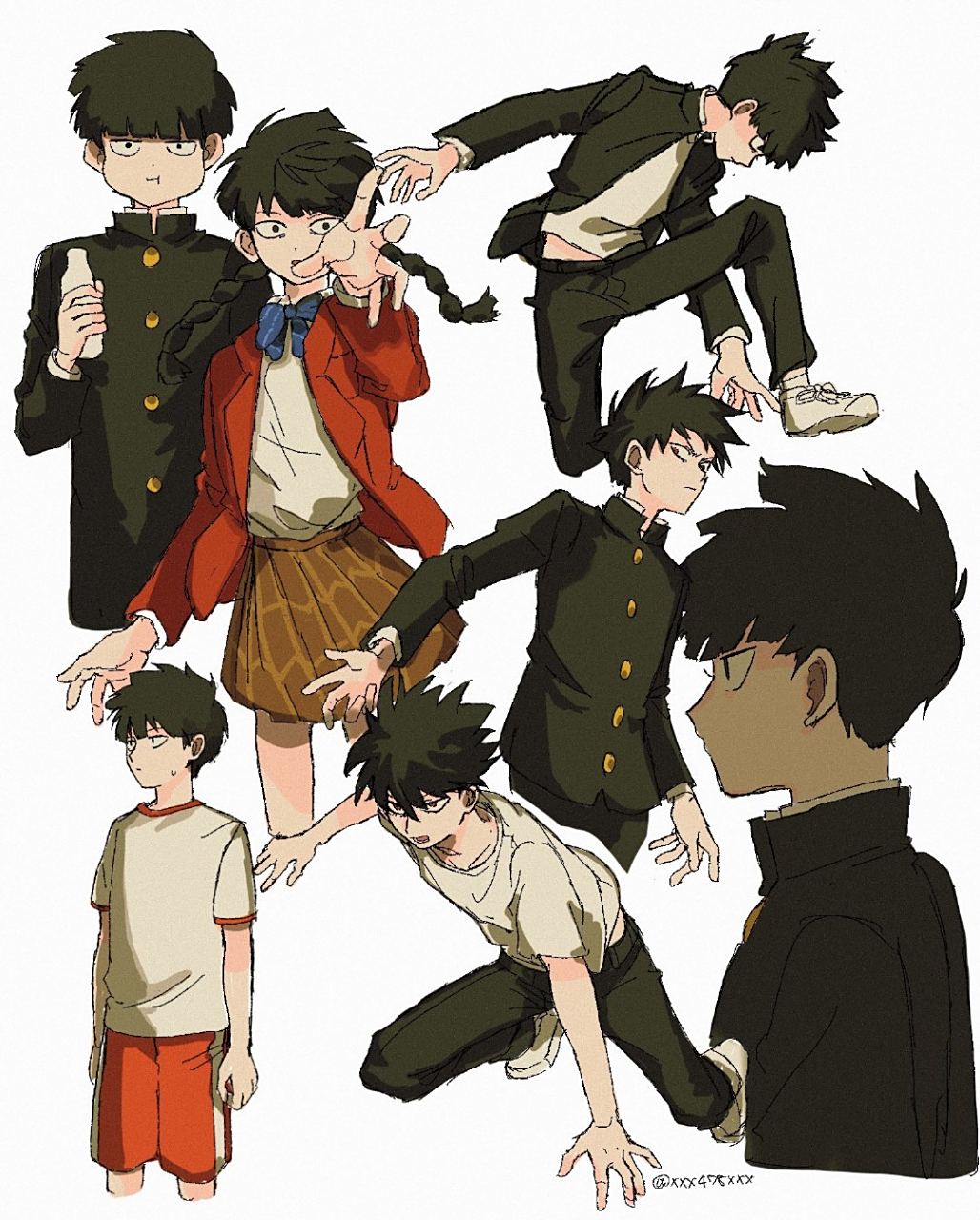 灵能百分百# 女装mob也可以呀